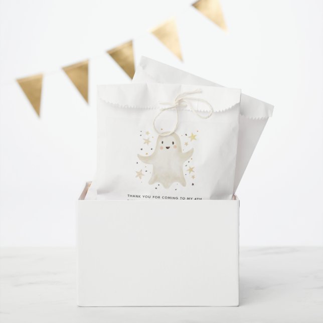 Friendly Ghosts Spooktacular Kids Thank You Favour Bag (Party)