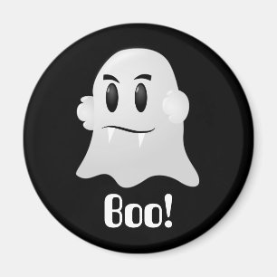Friendly Halloween Ghost Magnet