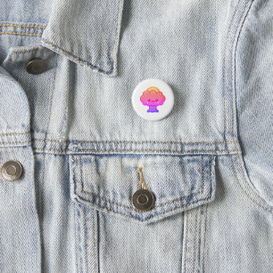 Friendly Kawaii Tree 3 Cm Round Badge