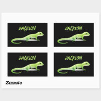 Friendly Lizard With Your Name