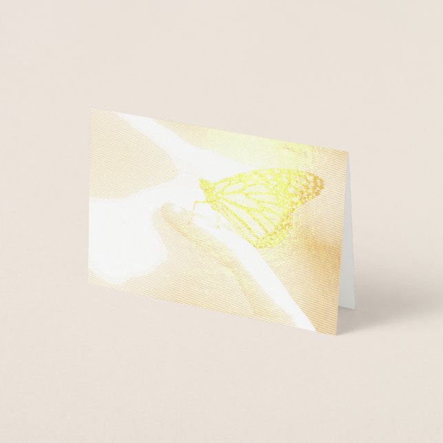 Friendly Monarch Note Card (Front)