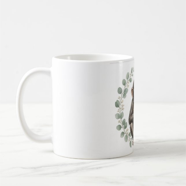 Friendly monkey mugs,  buy it coffee mug (Left)