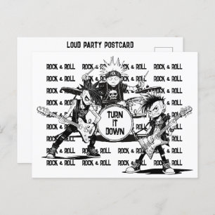 Friendly Neighbour Excessive Noise Reduce Message  Postcard