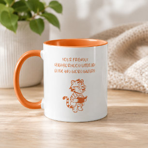 Friendly Neighbourhood Literary Guide Word Wizard Mug