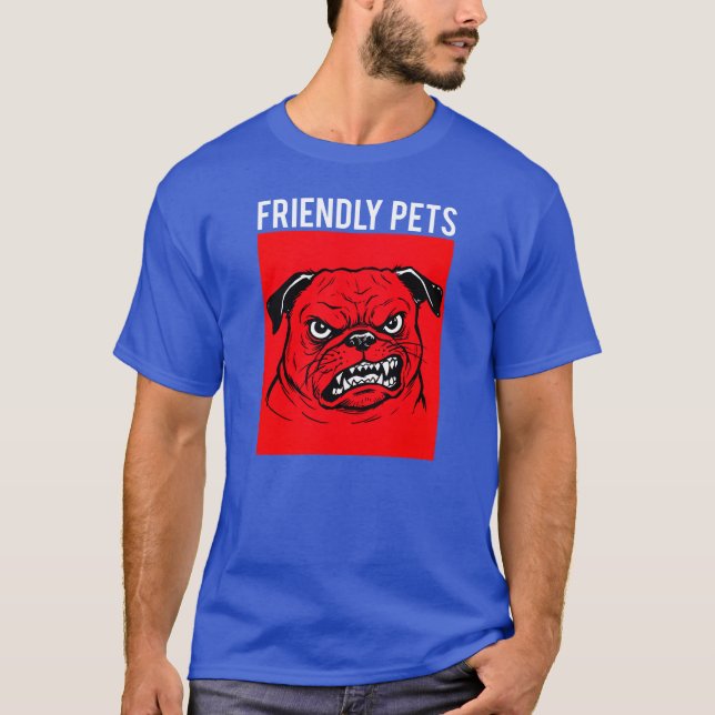 Friendly Pets T-Shirt (Front)
