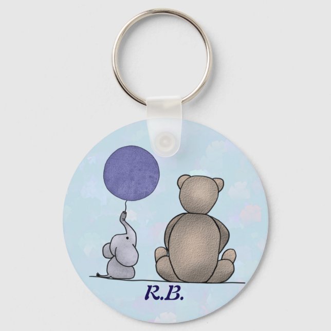 friendly postcard key ring (Front)