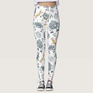 Friendly Robot Leggings