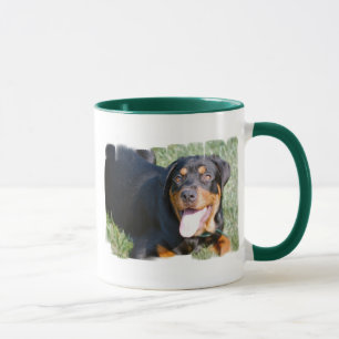 Friendly Rottweiler Coffee Mug