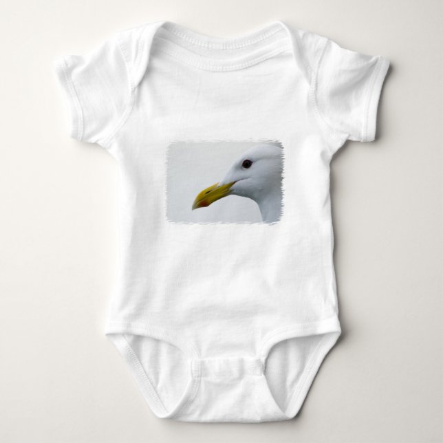Friendly Seagull? Baby Bodysuit (Front)