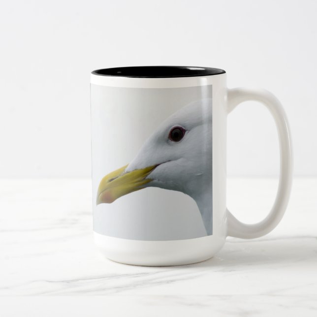 Friendly Seagull? Two-Tone Coffee Mug (Right)
