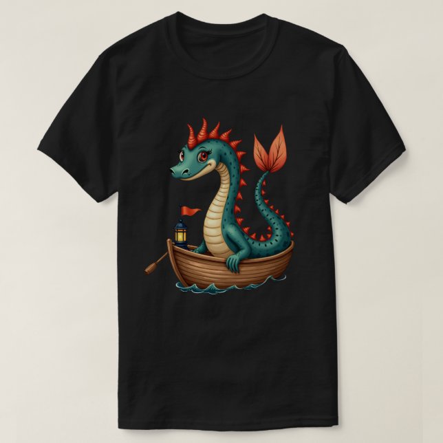 Friendly Serpent T-Shirt (Design Front)