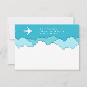 Friendly Skies Pilot and Aeronautical Card