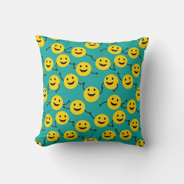 Friendly Smileys Cushion (Front)