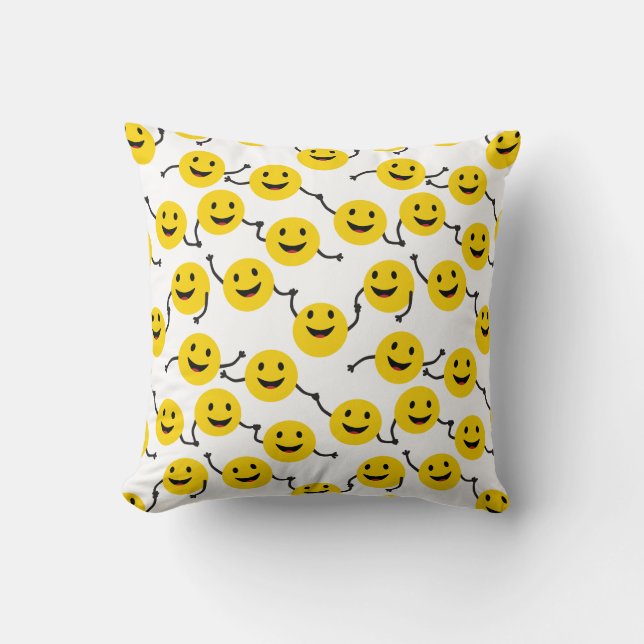 Friendly Smileys Cushion (Front)