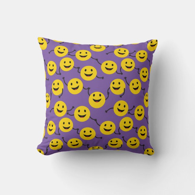 Friendly Smileys Cushion (Front)