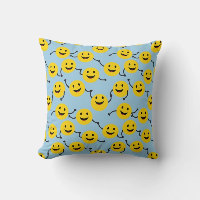 Friendly Smileys Cushion (Front)