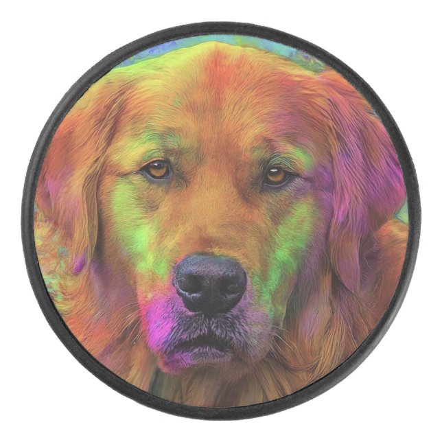 Friendly souls hockey puck (Front)