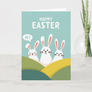 Friendly Spring Creatures Card