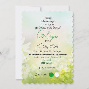 Friendly Spring Invitation