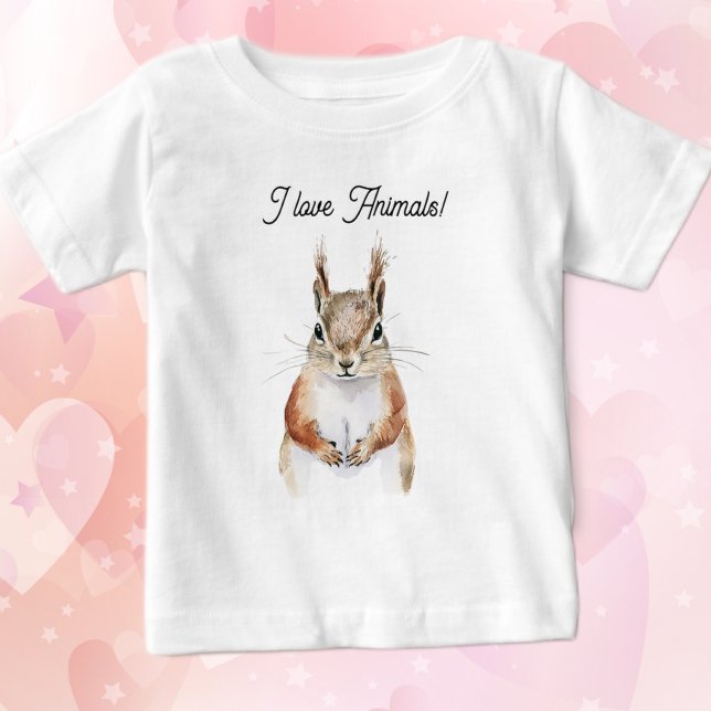 Friendly Squirrel  Baby T-Shirt (Creator Uploaded)