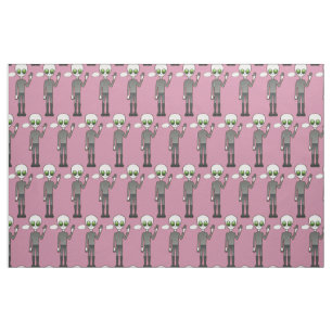 Friendly Waving Alien Thunder_Cove Fabric