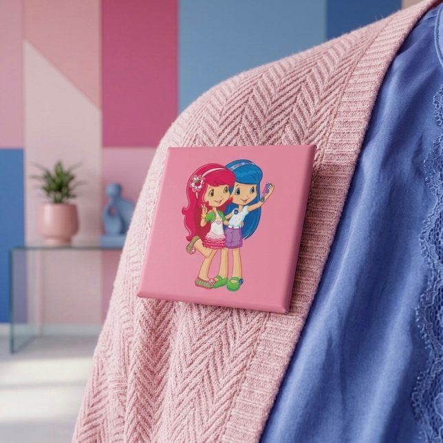 Friends 15 Cm Square Badge (Creator Uploaded)