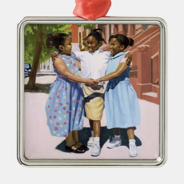 Friends 2001 metal tree decoration (Front)