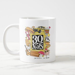 FRIENDS™   30 Years Graphic Large Coffee Mug