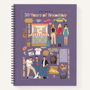 FRIENDS™ 30 Years of Friendship Notebook