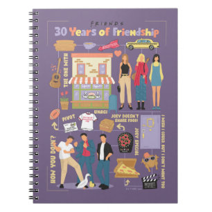 FRIENDS™ 30 Years of Friendship Notebook