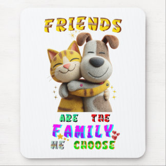 Friends Accessories Are The Family We Choose Mouse Pad