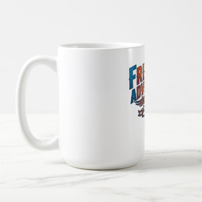 Friends & Adventures Coffee Mug (Left)