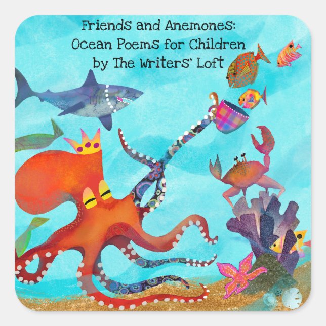 Friends and Anemones Stickers (Front)