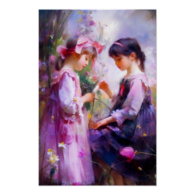 Friends and Flowers 2 Poster (Front)