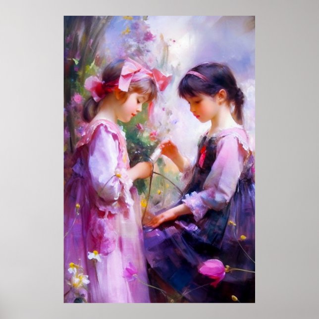 Friends and Flowers 2 Poster (Front)