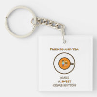 Friends and tea - a sweet combination - tea slogan