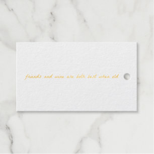 Friends And Wine Gift Tags