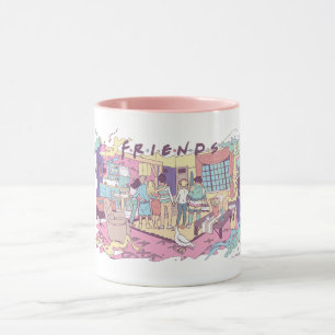 FRIENDS™   Apartment Cartoon Mug