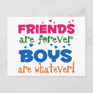 Friends are Forever Postcard