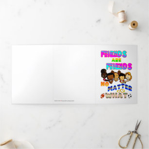 Friends Are Friends No Matter What Tri-Fold Announcement