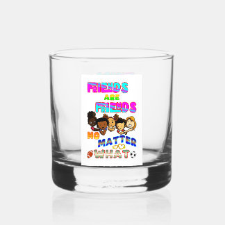 Friends Are Friends No Matter What Whiskey Glass