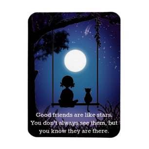 Friends Are Like Star3" x 4" Flexible Photo Magnet