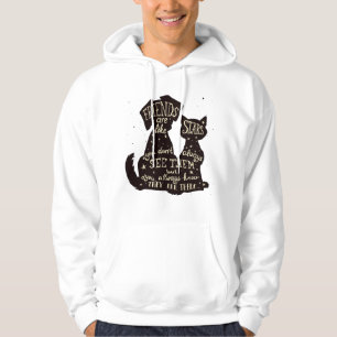 Friends Are Like Stars – Dog & Cat Friendship Quot Hoodie