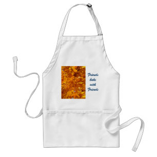 Friends bake with Friends aprons Golden Leaves