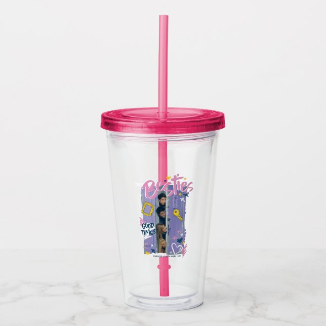 FRIENDS™ | Besties Acrylic Tumbler (Front)