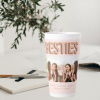 Friends besties photo rose gold pink BFF