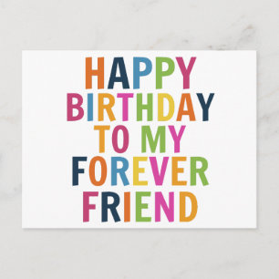 Friends Birthday Postcard