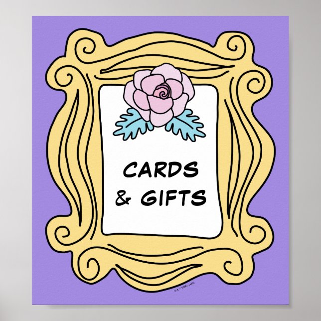 FRIENDS™ | Bridal Shower Gifts & Cards Poster (Front)