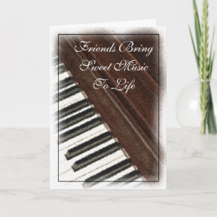 Friends Bring Music Card