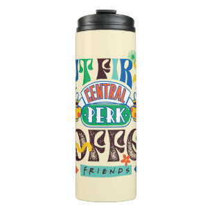 FRIENDS™   But First Coffee Vibrant Graphic Thermal Tumbler